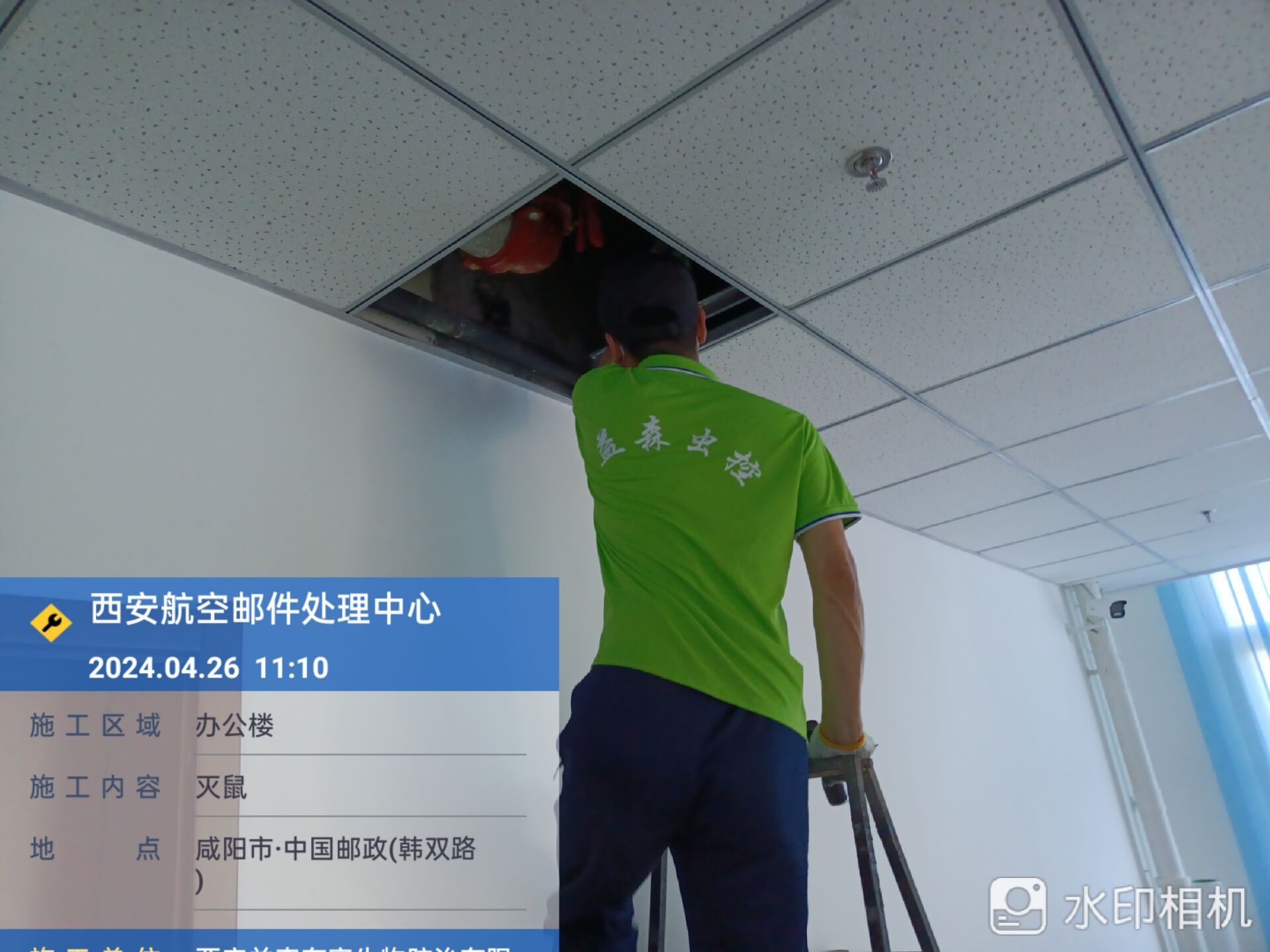 西安益森消杀公司灭鼠案例